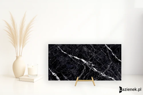 Przejdź do produktu Saime 160X320 Caesar Black B naturalna 160x320 cm gr. 12 mm - płytka nierektyfikowana / T616279