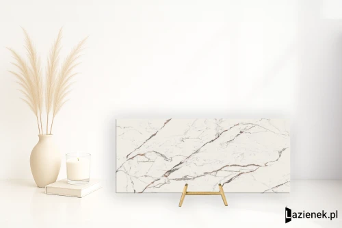 Przejdź do produktu Saime 160X320 Carrara Imperiale B naturalna 160x320 cm gr. 12 mm - płytka nierektyfikowana / T610058