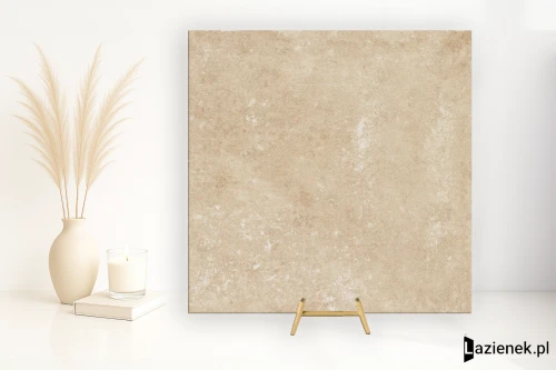 Przejdź do produktu Saime Avalon Beige jedwabista 90x90 cm gr. 9 mm - płytka rektyfikowana / 8680211