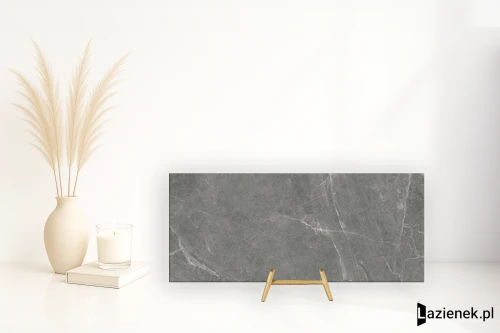 Przejdź do produktu Saime Cave Baltic Grey błyszcząca 120x278 cm gr. 6 mm - płytka rektyfikowana / T600116