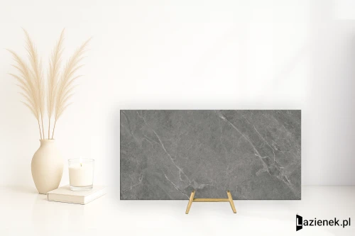 Przejdź do produktu Saime Cave Baltic Grey błyszcząca 60x120 cm gr. 9 mm - płytka rektyfikowana / 8601901