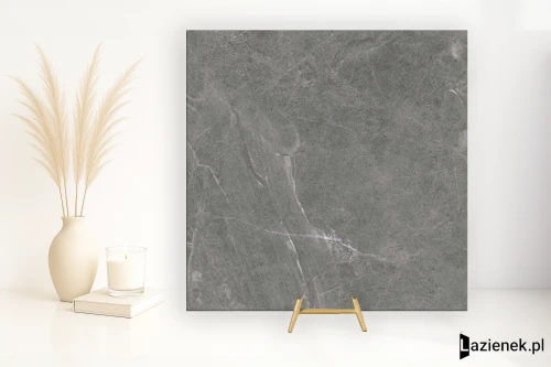 Przejdź do produktu Saime Cave Baltic Grey błyszcząca 60x60 cm gr. 9 mm - płytka rektyfikowana / 8601902