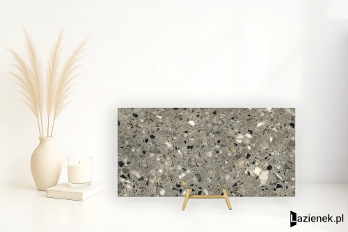 Przejdź do produktu Saime Frammenta Grigio błyszcząca 30x60 cm gr. 9 mm - płytka rektyfikowana / 8601182