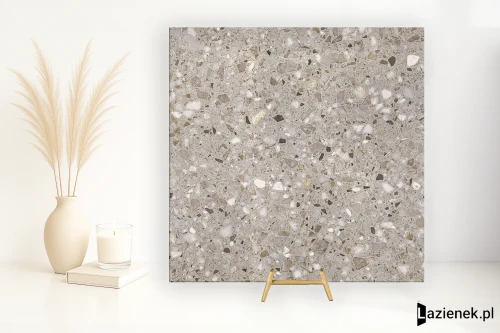 Przejdź do produktu Saime Frammenta Taupe błyszcząca 60x60 cm gr. 9 mm - płytka rektyfikowana / 8601200