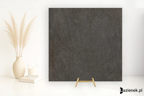 Przejdź do produktu Saime Geostone Antracite naturalna 60x60 cm gr. 9 mm - płytka rektyfikowana / 8600064