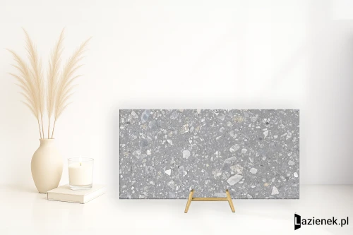 Przejdź do produktu Saime Grestone Grey antypoślizgowa 60x120 cm gr. 6 mm - płytka rektyfikowana / T680220