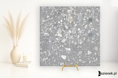 Przejdź do produktu Saime Grestone Grey naturalna 60x60 cm gr. 9 mm - płytka rektyfikowana / T680171