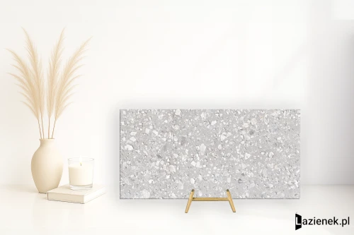 Przejdź do produktu Saime Grestone Silver antypoślizgowa 60x120 cm gr. 9 mm - płytka rektyfikowana / T680206