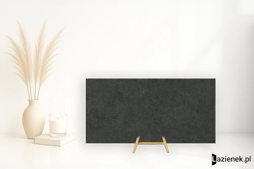 Przejdź do produktu Saime Neutra Nero półpolerowana 30x60 cm gr. 9 mm - płytka rektyfikowana / 8600292