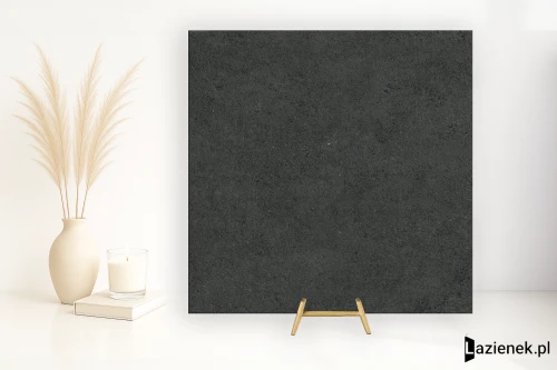 Przejdź do produktu Saime Neutra Nero półpolerowana 60x60 cm gr. 9 mm - płytka rektyfikowana / 8600290