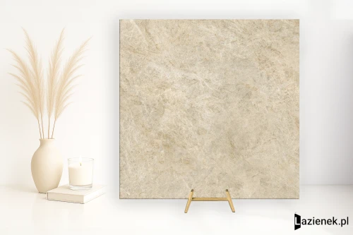 Przejdź do produktu Saime Royal Beige gładka 120x120 cm gr. 6 mm - płytka rektyfikowana / T600193