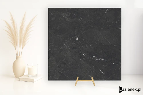 Przejdź do produktu Saime Royal Dark gładka 60x60 cm gr. 9 mm - płytka rektyfikowana / 8600294