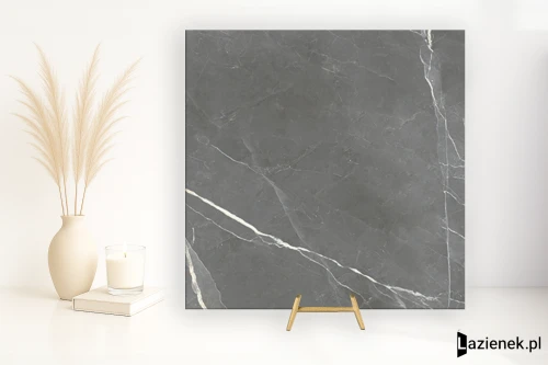 Przejdź do produktu Saime Royal Grey błyszcząca 60x60 cm gr. 9 mm - płytka rektyfikowana / 8600298