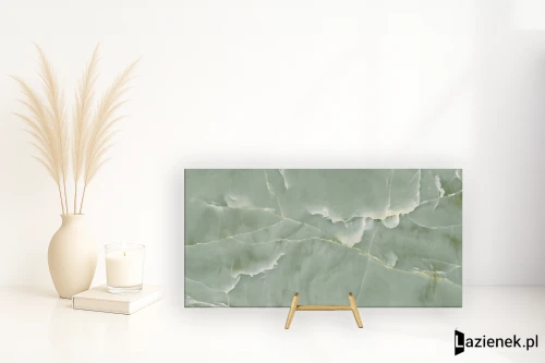 Przejdź do produktu Saime Shine Acquamarina błyszcząca 60x120 cm gr. 9 mm - płytka rektyfikowana / 8660105