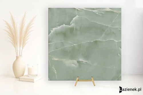 Przejdź do produktu Saime Shine Acquamarina błyszcząca 60x60 cm gr. 9 mm - płytka rektyfikowana / 8660106