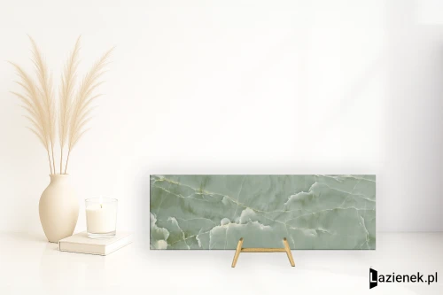 Przejdź do produktu Saime Shine Acquamarina błyszcząca 90x270 cm gr. 6 mm - płytka rektyfikowana / T624106