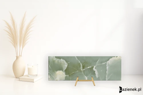 Przejdź do produktu Saime Shine Acquamarina naturalna 30x90 cm gr. 6 mm - płytka rektyfikowana / T624009