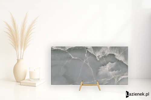 Przejdź do produktu Saime Shine Azzurro błyszcząca 30x60 cm gr. 9 mm - płytka rektyfikowana / 8660117
