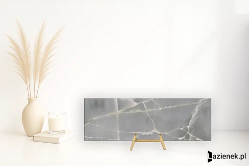 Przejdź do produktu Saime Shine Azzurro naturalna 30x90 cm gr. 6 mm - płytka rektyfikowana / T624019
