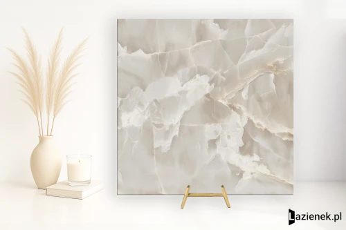 Przejdź do produktu Saime Shine Bianco błyszcząca 60x60 cm gr. 9 mm - płytka rektyfikowana / 8660136