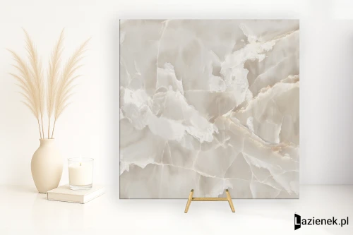Przejdź do produktu Saime Shine Bianco naturalna 120x120 cm gr. 9 mm - płytka rektyfikowana / T680014