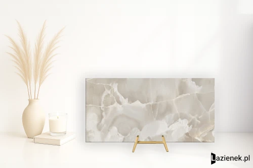 Przejdź do produktu Saime Shine Bianco naturalna 45x90 cm gr. 6 mm - płytka rektyfikowana / T624027