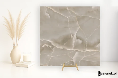 Przejdź do produktu Saime Shine Crema błyszcząca 60x60 cm gr. 9 mm - płytka rektyfikowana / 8660146