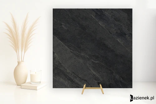 Przejdź do produktu Saime Titano Antracite antypoślizgowa 60x60 cm gr. 9 mm - płytka rektyfikowana / 8661107