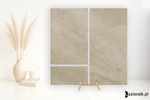 Przejdź do produktu Saime Titano Beige naturalna 60x120 cm gr. 9 mm - płytka nierektyfikowana / 8661031
