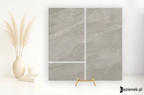 Przejdź do produktu Saime Titano Cenere naturalna 60x120 cm gr. 9 mm - płytka nierektyfikowana / 8661051