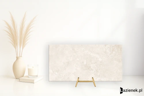 Przejdź do produktu Saime Travertino Crosscut Beige błyszcząca 30x60 cm gr. 9 mm - płytka rektyfikowana / T680100