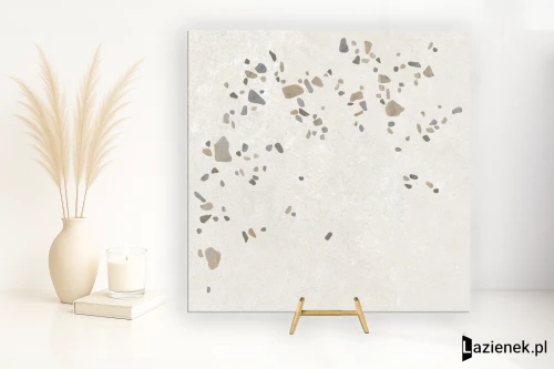 Przejdź do produktu Harmony Awen White matowa 90x90 cm gr. 9 mm - płytka rektyfikowana / 40689