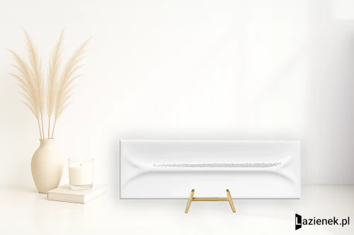 Przejdź do produktu Harmony Elipse White matowa 4.8x14.6 cm gr. 8 mm - płytka rektyfikowana / 41681