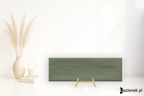 Przejdź do produktu Harmony Glint Green matowa 4.8x14.6 cm gr. 8 mm - płytka nierektyfikowana / 37826