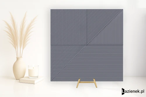 Przejdź do produktu Harmony Lins Grey matowa 20x20 cm gr. 8 mm - płytka nierektyfikowana / 21718