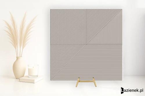 Przejdź do produktu Harmony Lins Taupe matowa 20x20 cm gr. 8 mm - płytka nierektyfikowana / 21020