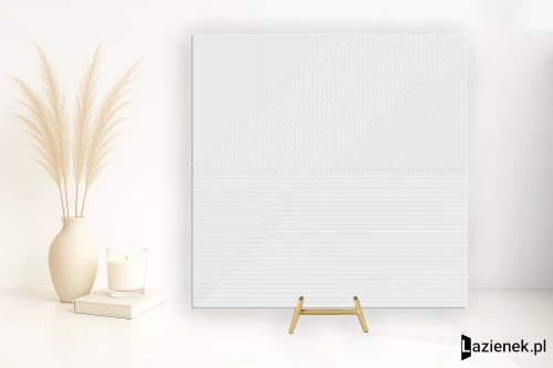 Przejdź do produktu Harmony Lins White matowa 20x20 cm gr. 8 mm - płytka nierektyfikowana / 21716