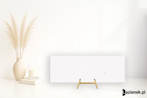 Przejdź do produktu Harmony Mare White Plain matowa 32x90 cm gr. 11 mm - płytka rektyfikowana / 33151