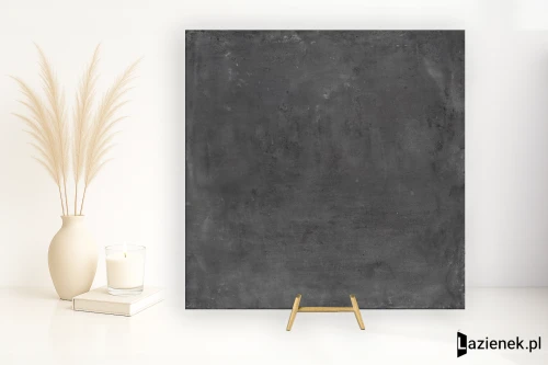 Przejdź do produktu Harmony Meraki Anthracite matowa 90x90 cm gr. 9 mm - płytka rektyfikowana / 37921