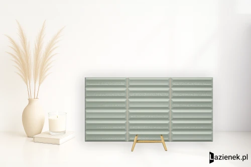 Przejdź do produktu Harmony Moves Green matowa 20x40 cm gr. 14 mm - płytka nierektyfikowana / 36411