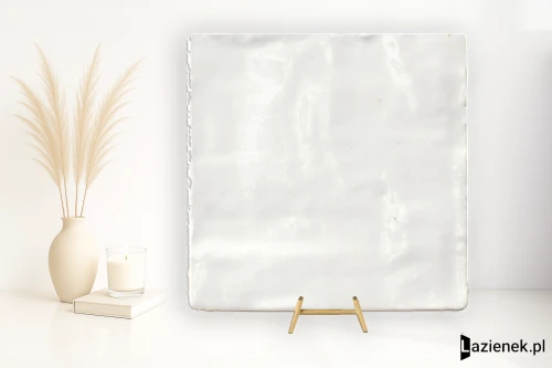 Przejdź do produktu Harmony Riad White matowa 10x10 cm gr. 9 mm - płytka nierektyfikowana / 26045