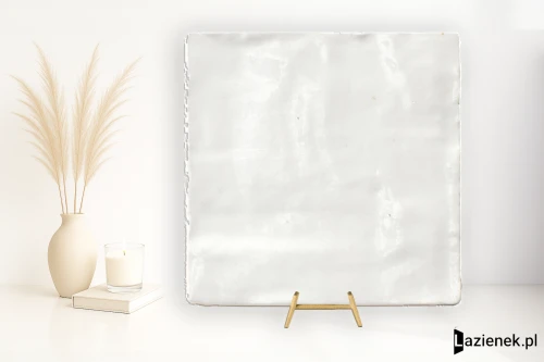 Przejdź do produktu Harmony Riad White matowa 10x10 cm gr. 9 mm - płytka rektyfikowana / 42572