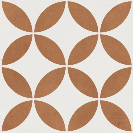 Harmony Mayari Clay Petals warstwowa techniczna 22.3x22.3 - płytka nierektyfikowana - płytka dekoracyjna