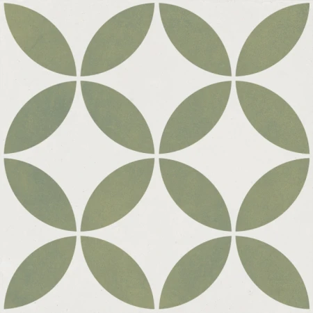 Harmony Mayari Green Petals warstwowa techniczna 22.3x22.3 - płytka nierektyfikowana - płytka dekoracyjna