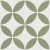Harmony Mayari Green Petals warstwowa techniczna 22.3x22.3 - płytka nierektyfikowana - płytka dekoracyjna