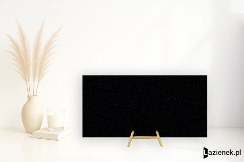 Przejdź do produktu Cotto D'este Black White Black błyszcząca 50x100 cm gr. 6 mm - płytka rektyfikowana / EK9KB70