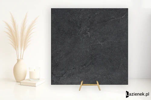 Przejdź do produktu Cotto D'este Lithos Carbon piaskowana 90x90 cm gr. 14 mm - płytka rektyfikowana / EGGLT05