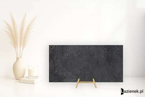 Przejdź do produktu Cotto D'este Lithos Carbon miękki mat 60x120 cm gr. 7 mm - płytka rektyfikowana / EKXLT05