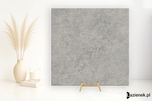 Przejdź do produktu Cotto D'este Pura Grey młotkowana 90x90 cm gr. 20 mm - płytka rektyfikowana / EGGPR50