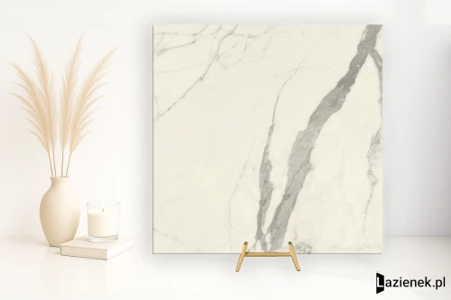 Przejdź do produktu Cotto D'este Vanity Bianco Statuario opalizujący mat 120x120 cm gr. 7 mm - płytka rektyfikowana / EK8VA10
